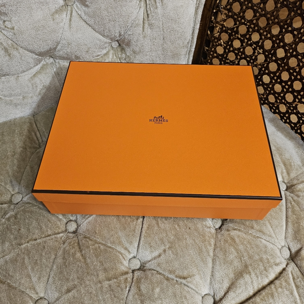 Authentic Hermès Orange Box